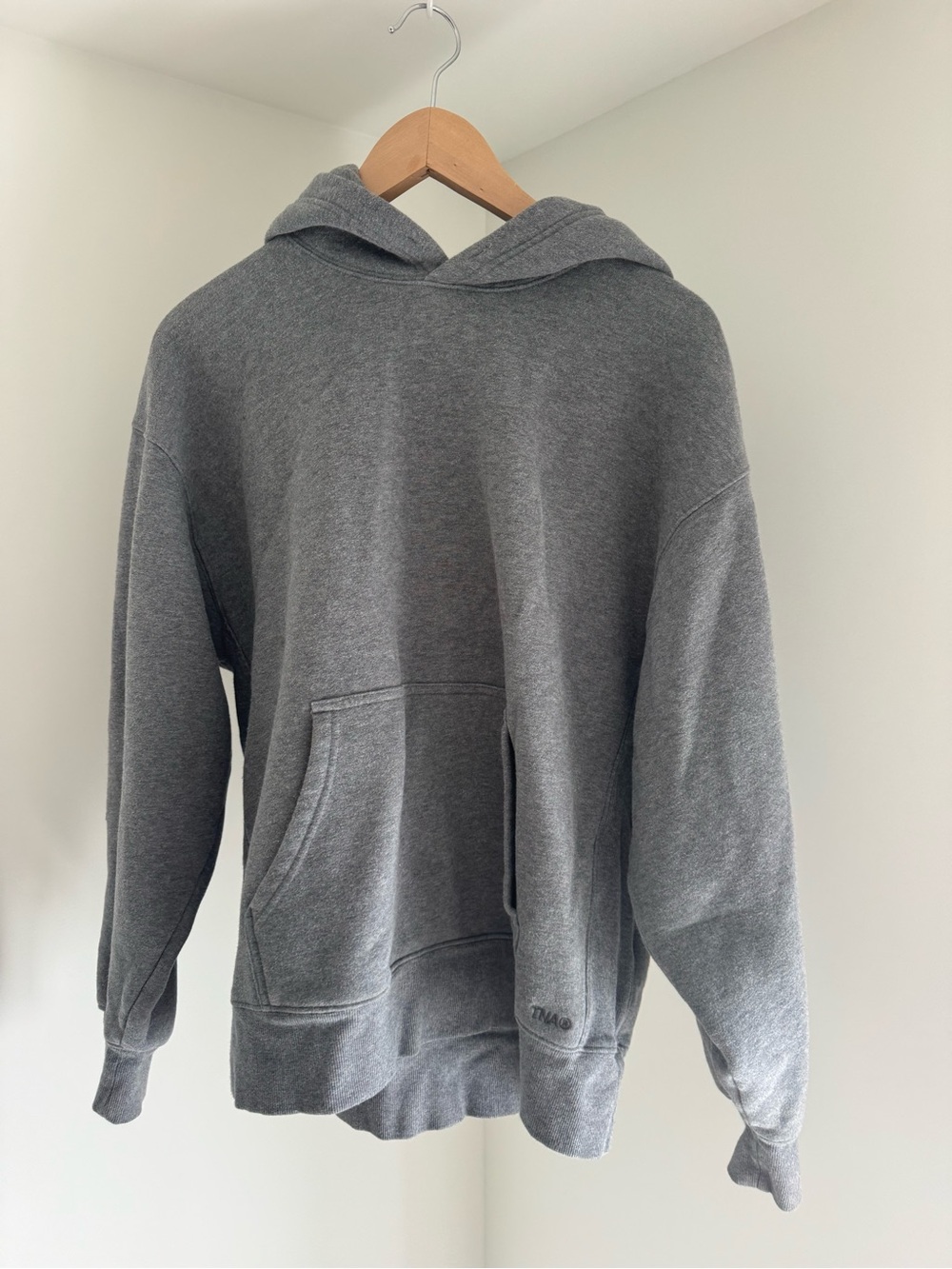 Aritzia Classic Gray Hooded Sweatshirt